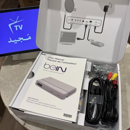 رسيفر beIN PVR أردني مع باقة تميز 6 أشهر