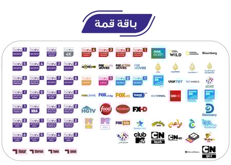 رسيفر beIN مصري 4K مع باقة قمة 6 أشهر
