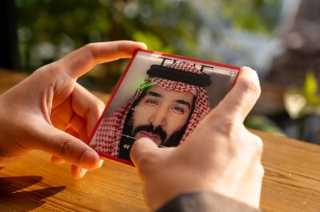 مغناطيس موسيقي غلاف مجلة Time الأمير محمد بن سلمان عبدالعزيز آل سعود