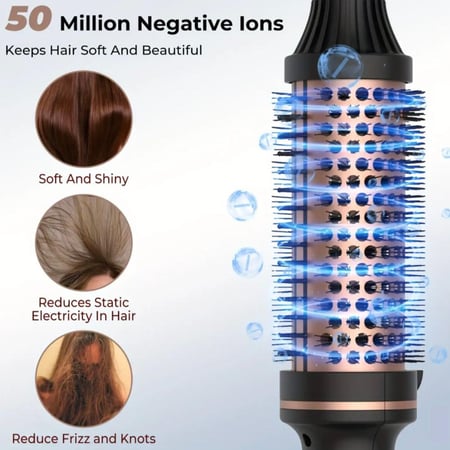 فرشاة الشعر 2 في 1 المطورة