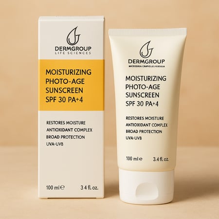 ديرم قروب - واقي شمس ومرطب للبشرة