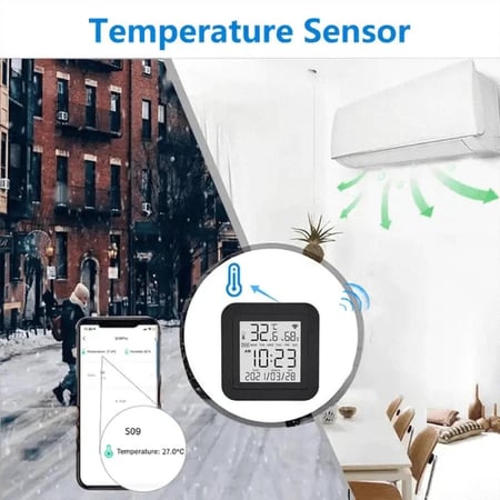 ريموت ذكي و مستشعر الرطوبة واي فاي