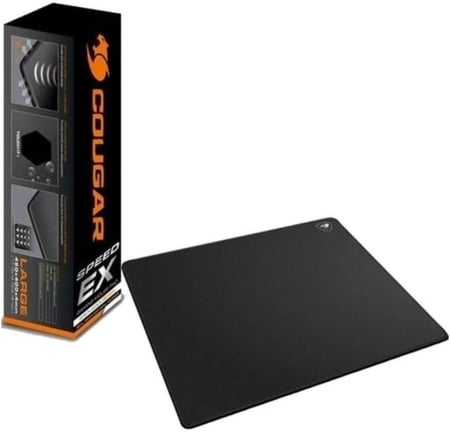 Cougar Gaming Mouse Pad Speed Ex, Cloth, Anti-Slip, Black - Large