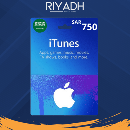 ايتونز سعودي - 750 ريال شحن رصيد