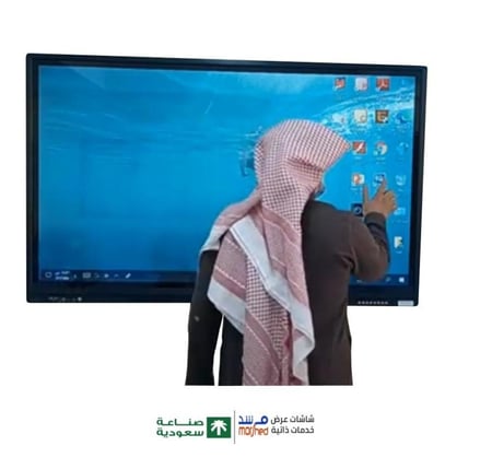 55 بوصة شاشة ملاحظات رقمية دوارة,  Flip screen . شاشة لوحية للاجتماعات .والتدريب