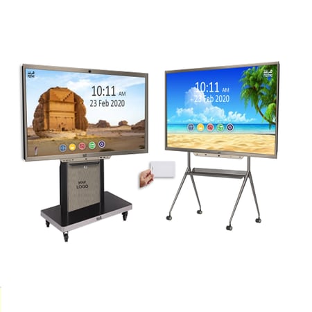 عربة شاشة لتخزين وشحن تالبت و ايباد ، عالي الجودة مع ارتفاع قابل للتعديل , مناسب لقاعات التدريب والفصول المدرسية و المنازل و المكاتب وقاعات الاجتماع