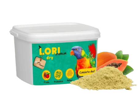 يور باروت – لوري دراي بريميوم 1.5kg | طعام الوري واللوريكيت الجاف الكامل غني بالرحيق وحبوب اللقاح