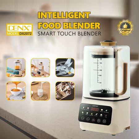 خلاط طعام ذكي بقوة 600 واط DENX
