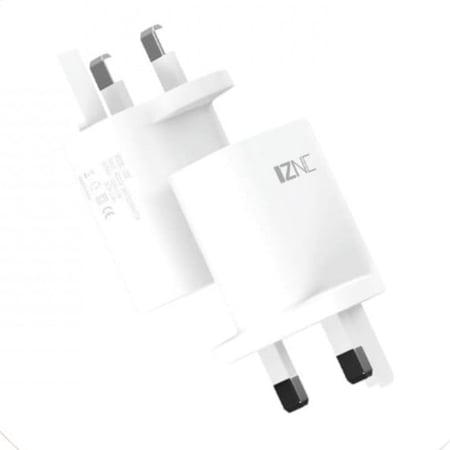 شاحن منزلي بمنفذين يو اس بي   IZNC