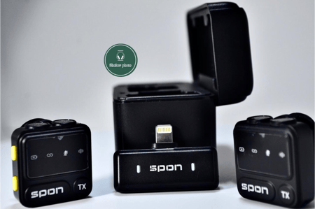 ميكروفون لا سلكي 2 SPON