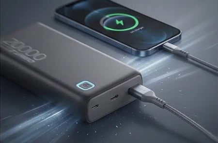 بطارية متنقلة 20000 مللي امبير Cellularline