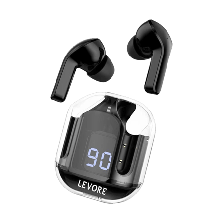 سماعة اذن لاسلكية اسود Levore