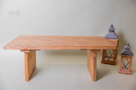 طاولة قهوه خشبية بسيطة وجميلة#3