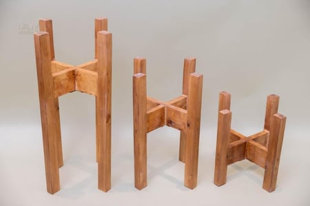 مجموعة حامل ازهار 3 قطع#33