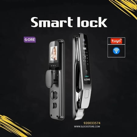 قفل بكاميرا إتصال و بصمه الوجه ( CX2 )