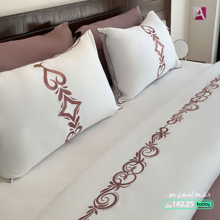 مفارش مطرزه - مزدوج