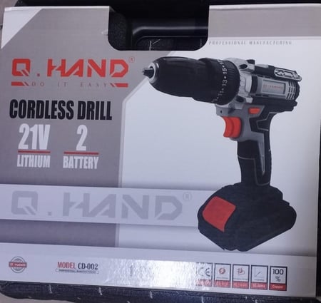 دريل اون هاند 21Vبطارية