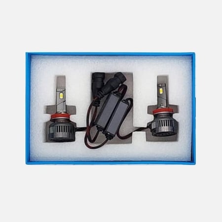 طقم لمبات ليد NBL ابيض ثلجي بقوة 65 واط