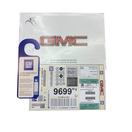 بكج استيكرات وكالة gmc