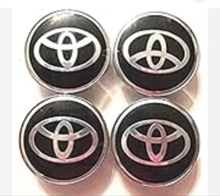 4قطع غطاء محاور إطارات لسياره تويوتا كامري