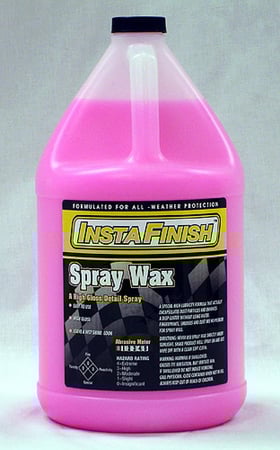 انستا فينش ملمع رش الشمع يعمل علي تغليف جزيئات الغبار وتعزيز اللمعان دون استخدام الماء من شركة (INSTA FINISH)