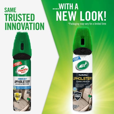 ترتل واكس الشكل الجديد منظف وواقي للمفروشات  ومزيل الرائحة بسعة 400مل من شركة (turtle wax)