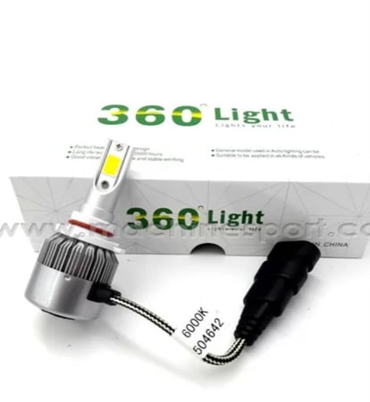 طقم ليد أمامي من 360مقاس H7