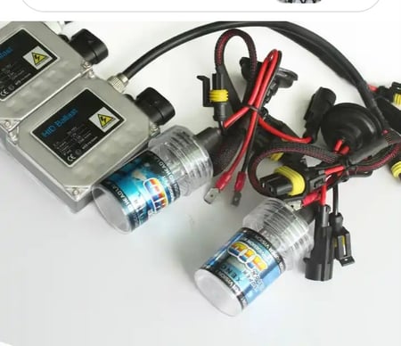 طقم زينون امامي65واط