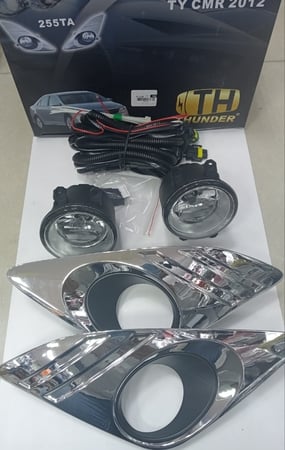 طقم كشافات ضباب غطاء+نيكل كامري موديل 2012-2015