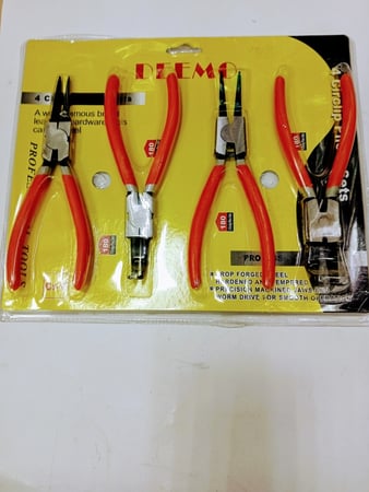 طقم ذراديات وكماشات للأعمال اليدوية من شركة(DEEMO)