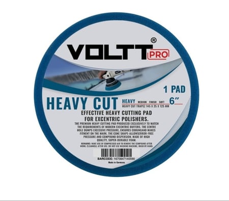 إسفنج تلميع وسط إصدار حديث 6-7انش من شركة (VOLTT)