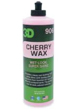 شيري واكس شمع الكرز ثلاثي الابعاد من ثري دي بسعة 470مل من شركة (3D)