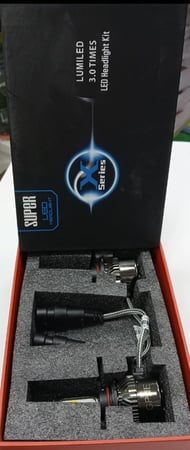 طقم ليد أمامي  من سيريس5لونين أصفر و أبيض 5واط