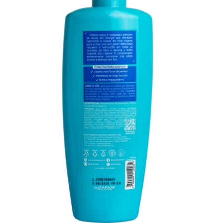 الفابارف التا مودا بلسم الشعر هيدرا سيف 300 مل | ALFAPARF ALTA MODA CONDITIONER HIDRA SAVE 300ML