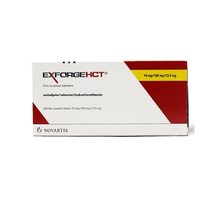 اكسفورج 10/160/12.5 مجم 28 قرص