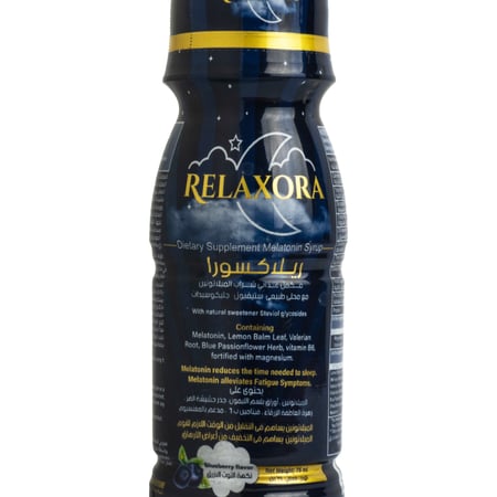 ريلاكسورا شراب ميلاتونين 75مل | RELAXORA MELATONIN SYRUP 75ML
