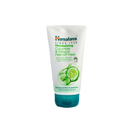 هيمالايا قناع يتقشر غني بالخيار واللوز لترطيب البشرة 150مل | HIMALAYA MOISTURIZING CUCUMBER AND ALMOND PEEL OFF MASK 150ML