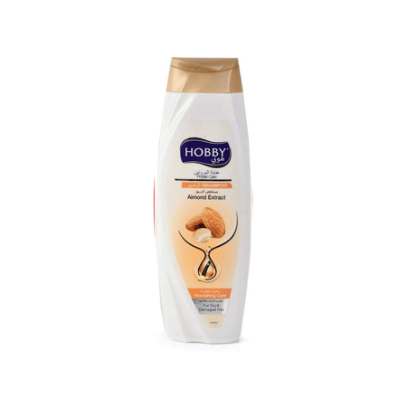 HOBBY SHAMPOO ALMOND EXTRACT 600 ML | هوبي شامبو للشعر مستخلص اللوز 600 مل