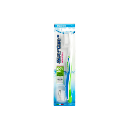 سيلفر كير فرشاة أسنان متوسطة | SILVER CARE TOOTH BRUSH H2O MEDIUM