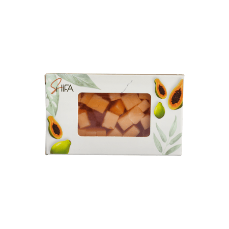 SHIFA SOAP PAPAYA 6 IN 1 FRUITY 135G | شفا صابون بابايا فروتي 135 جم 6 في 1