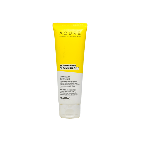 ACURE BRIGHTINING CLEANSING GEL 118ML | أكيور جل غسول تنظيف وتفتيح البشرة 118 مل
