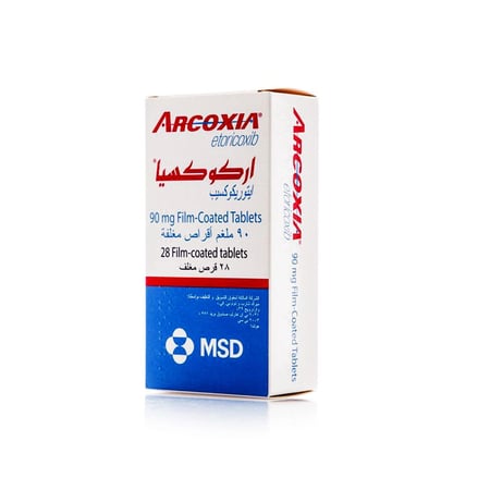 arcoxia 90 mg 28 tab | اركوكسيا 90 مجم 28 قرص