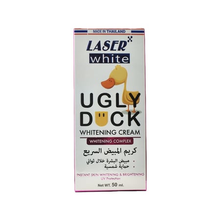 LASER WHITE UGLY DUCK WHITENING CREAM 50 ML | ليزر وايت كريم مبيض السريع 50 مل