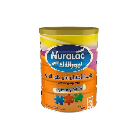 NURALAC NO 3 MIK 1700 G | نيورالاك حليب اطفال رقم 3 داعم للنمو 1700 جم