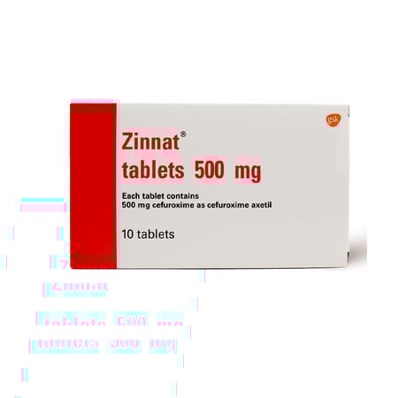 زينات 500 مجم 10 أقراص