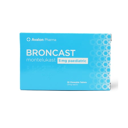avalon broncast 5 mg 28 tab | افالون برونكاست 5 مجم 28 قرص