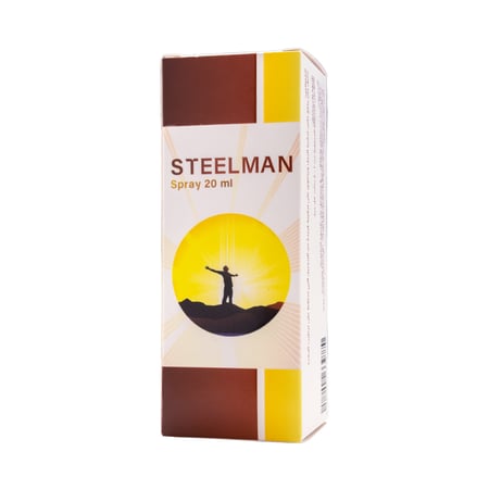 STEEL MAN SPRAY 20 ML | ستيل مان بخاخ للرجل 20 مل