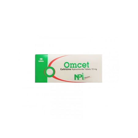 OMCET 10 MG 10 TAB | اومسيت 10 مجم 10 اقراص