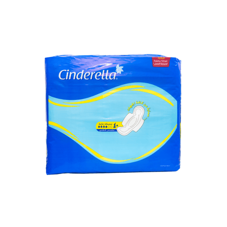 سيندريلا فوط نسائية عادي بالاجنحة 40 قطعه | CINDERELLA REGULAR WINGS 40 PCS