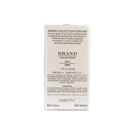 براند كوليكشن عطر رقم 234 حجم 25 مل | BRAND COLLECTION PERFUME NO 234 WOMEN 25ML